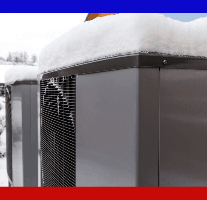 Heat pumps are an energy efficient way to heat your home in winter.