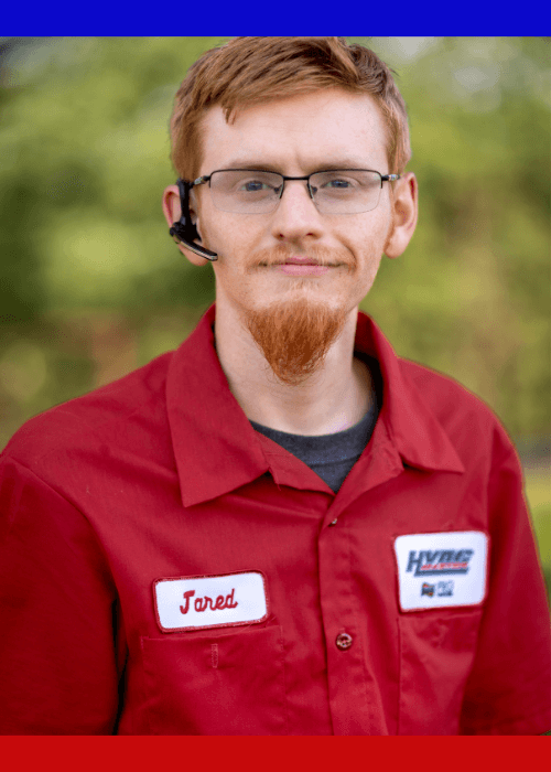 HVAC Master technician Jared Harre.